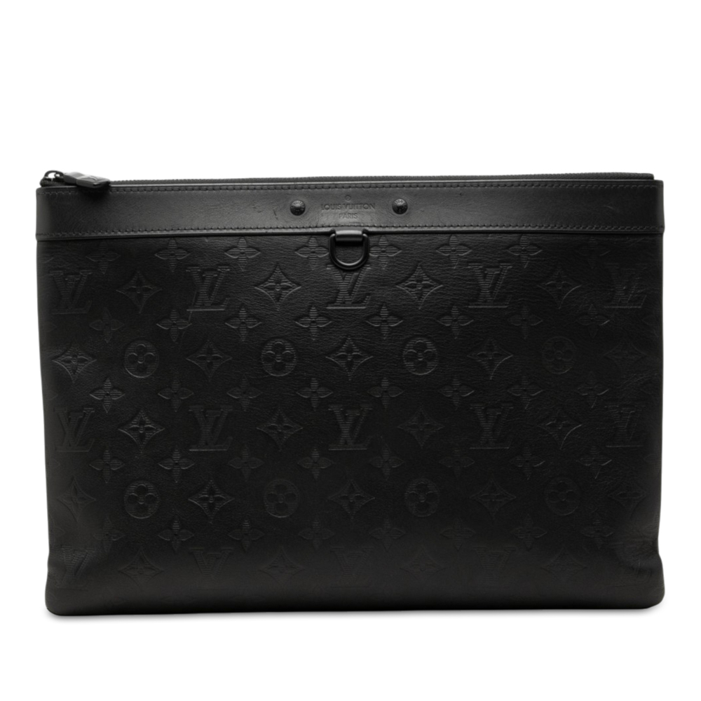 Pre-Loved Louis Vuitton Monogram Shadow Discovery Pochette